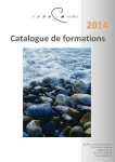 Catalogue de formations