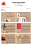 catalogue 2012.indd - Editions Monica Companys.com
