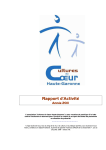 Rapport d`activité 2011 - Bienvenue sur le blog de Cultures du Cœur