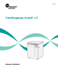 Avanti J-E Centrifuge - Français