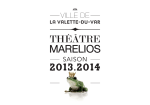 THÉÂTRE MARELIOS - Ville de La Valette-du-Var