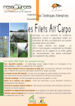 Les Filets Alt`Carpo - La Chambre d`Agriculture PACA