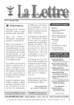 La Lettre du CSK. Numéro 13