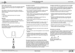 Boule décorative LED en verre soufflé