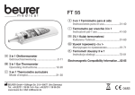 D 3 in 1 Ohrthermometer Gebrauchsanweisung