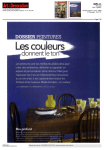 Les couleurs - Peintures 1825