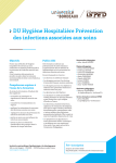 DU Hygiène Hospitalière Prévention des infections