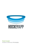 Mode d`emploi Les jeux La mosca sur HockeyApp