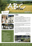 ABC Infos N° 1 - Communauté de communes Arnon Boischaut Cher