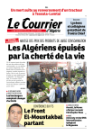 Le Courrier d`Algérie du dimanche 15 février 2015