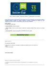 Règlement Selva soccer cup