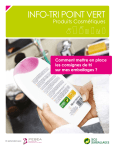 guide Info-tri Point Vert Secteur des Cosmétiques - Eco