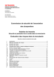 Evaluation des risques dans la menuiserie y compris annexe