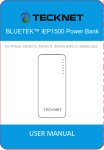 BLUETEK™ iEP1500 Power Bank