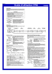 Guide d`utilisation 3796 - Support