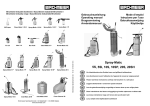 Spray-Matic 5S, 5SI, 10S, 10SP, 20S, 20SH