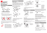 Mode d`emploi détecteur de mouvement Indoor 180 Kombi 2L