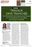 Travaux sans Tranchée