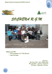 Rapport annuelle de l`entreprise SOCHENA R.GM