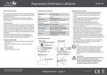 Repousseur d`animaux à ultrasons