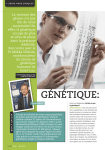 Génétique: la médeci