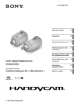 Guide pratique de « Handycam » DCR-SR68/SR88/SX43