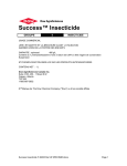 Success™ Insecticide