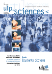 Magazine ulp.sciences n° 5 - octobre 2001