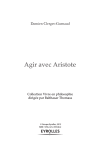 Agir avec Aristote