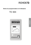 Régulateur TC 504