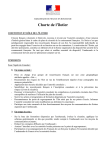 CHARTE DE L ILOTIER - Ambassade de France