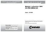 Module extension RP6 CC-PRO MEGA128