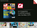 Le magazine multithématique des familles CSP+