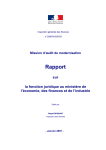 La fonction juridique au Minéfi 038-05