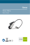 User Manual iSense Micro