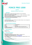 FORCE PRO 1000 - Orea Diffusion