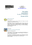 Nouvelles acquisitions Février 2015 - CANOPÉ