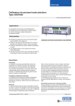 Calibrateur de process haute précision Type CED7000