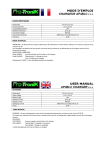 MODE D`EMPLOI CHARGEUR AP3BLC V 1.1 USER