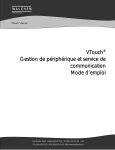 VTouch® Gestion de périphérique et service de communication