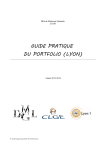 Guide pratique du portfolio 2013-2014 - SyReL-IMG