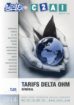 TARIFS DELTA OHM