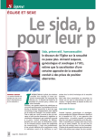 Pages 12-13 : EGLISE ET SEXE: Le sida, bien fait pour