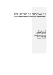 LES UTOPIES SOCIALES - Aurélien Millefiori, Architecte HMONP