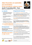 Programme et bulletin d`inscription