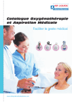 Catalogue Oxygénothérapie et Aspiration Médicale