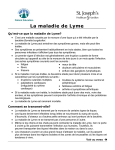 La maladie de Lyme - Hamilton Health Sciences