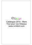 Notre Catalogue