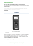 t60 manuel fr fingerprint attendance system