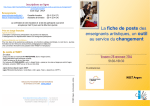 programme Inset d`Angers